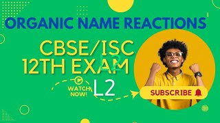 organic chemistry name reaction mechanism  L2 [upl. by Ennyleuqcaj]