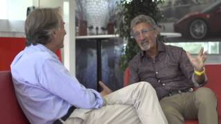 Eddie Jordan interviews Luca di Montezemolo at the 2013 Italian Grand Prix [upl. by Remmus687]