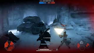 SWBF2 HvV Double Dark Side Victory On Hoth 2 Matches [upl. by Haleigh]