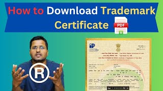 How to Download Trademark Certificate  Trademark Certificate Download कैसे करे [upl. by Telimay]