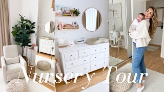 NURSERY TOUR  Simple Neutral amp Cozy  Annie Jaffrey [upl. by Fin]