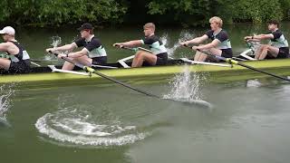 Caius M1 Division 1 Wednesday Cambridge May Bumps 2024 slow motion [upl. by Gnuy]