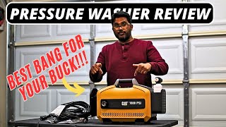 CAT 1800psi Pressure Washer Review  Best Value Pressure Washer [upl. by Wyon]