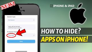 How to Hide Apps on iPhone  Homescreen  Spotlight  App Library [upl. by Prader]