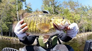 Upstate New York Spring Bass Fishing [upl. by Conners]