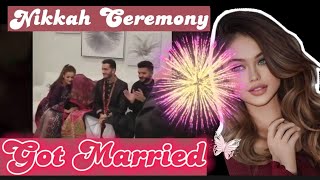 Shahveer Jafry Nikkah ceremony Latest Clip  By Nisha Seher [upl. by Atonsah711]