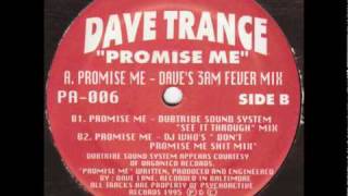 Dave Trance  Promise Me [upl. by Ahsieket251]