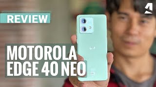 Motorola Edge 40 Neo review [upl. by Aicirtam]