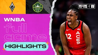 Las Vegas Aces vs Seattle Storm  FULL GAME HIGHLIGHTS  September 17 2024 [upl. by Farrand]