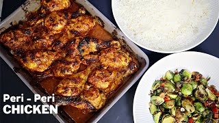 Peri PeriPeri Piri Chicken Dinner  cook with me tasty Nandos style chicken dinner [upl. by Hanleigh]