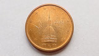 2 Euro Cent Coin  Italy 2002 [upl. by Sukramal]