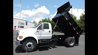 2012 FORD F750 DUMP TRUCK FOR SALE IN TENNESSEE [upl. by Aisetra]