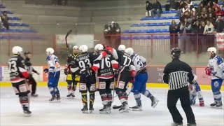 Hockey Feltre contro Alleghe al quotDrio le rivequot è tempo di derby [upl. by Sarat]