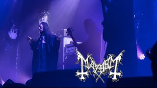 Mayhem “Freezing Moon” live at the Fillmore Minneapolis MN October 04 2023 [upl. by Ahsille916]