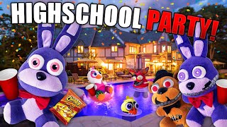 FNAF Plush Highschool Episode 5 The Party [upl. by Nehttam]