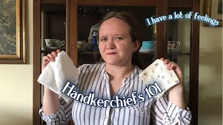 Handkerchiefs 101 A Very Brief Look At The History of Handkerchiefs Plus Two Easy Tutorials [upl. by Enytsirhc555]