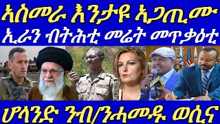 ኣስመራ ሎሚ ዝዓበየ ኣጋጢሙ ዘሎ።ኢራን ንእስራኤል ብትሕቲ መሬት ከተጥቅዕ።መራሕቲ ትግራይ ከቢድ ባእሲ።06 August 2024 [upl. by Nyrual]