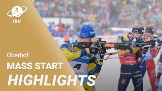 Oberhof 2023 Men Mass Start Highlights [upl. by Herm333]