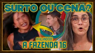 🐔A Fazenda 16 Gizelly surta com Sacha e VAR desmente a moça Nêssa aproveitadora Grupão com ranço [upl. by Acire]