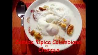 Comida Típica Colombiana Changua [upl. by Anama]