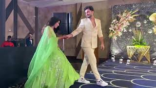 New Bride and groom dance 💃🏻 spcl moment in ring ceremony and dance performance [upl. by Ydnar278]