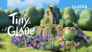 Tiny Glade  Building a Tiny House on the hill ASMR Relaxing Gameplay [upl. by Yesnek]