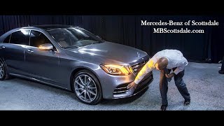 Walkaround PART 1  The NEW 2018 MercedesBenz S 450 Sedan from Mercedes Benz of Scottsdale [upl. by Inalawi]