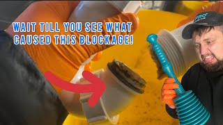 How to clear kitchen sink waste pipes amp how to use a plunger properly [upl. by Sato]