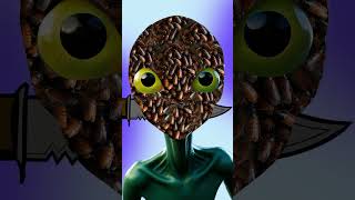 ASMR Alien Care asmr animation short satisfying [upl. by Belva]