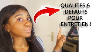 QUALITES amp DEFAUTS POUR UN ENTRETIEN [upl. by Asiak]