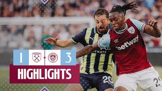 West Ham 13 Manchester City  Premier League Highlights [upl. by Ayahs]