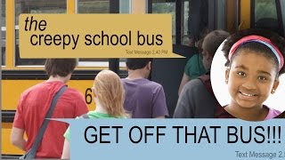 THE CREEPY SCHOOL BUS text story [upl. by Dieball69]