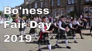 Bo’ness Fair day bands 2019 [upl. by Jessie832]