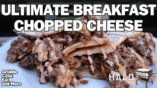 ULTIMATE BREAKFAST CHOPPED CHEESE ON THE HALO ELITE 4B [upl. by Kiersten]