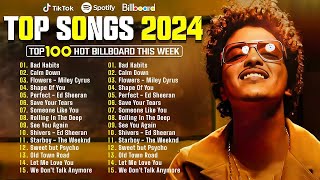 The Weeknd Sia Adele Bruno Mars Rihanna Ed Sheeran Dua Lipa 🎼 Billboard Pop Songs 2024 2025 [upl. by Clare396]