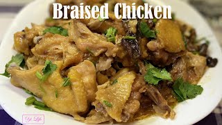 Braised Chicken with Mushrooms and Tofu Skins Bean Curd Skins in Casserole  Ep059 【Yi Life】 [upl. by Dwain]