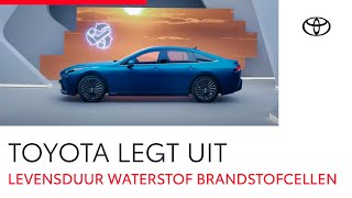 Toyota legt uit  Wat is de levensduur van waterstof brandstofcellen [upl. by Alletsyrc]