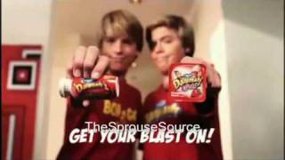 Dylan amp Cole Sprouse  NEW Danimals Crush Cup Commercial [upl. by Leavy]