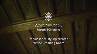 Inside Waddesdon Manor Renaissance styling created for the Smoking Room [upl. by Yelroc]