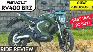 Revolt RV400 BRZ Review  Great Performance  Best Time To Buy [upl. by Ardnaeel]