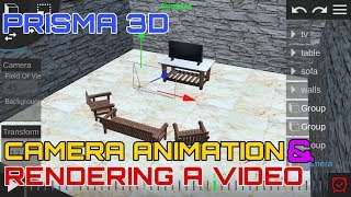 Camera Animation in Prisma 3D  M Animations [upl. by Anyaled]