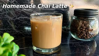 How to make chai latte without syrup [upl. by Zrike]