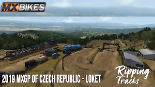 MX Bikes  2019 MXGP of Czech Republic  Loket  Ripping Tracks [upl. by Mccafferty194]