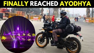 First HIMALAYAN 450 in AYODHYA  MILEAGE test  Nature Moto [upl. by Kerad]