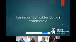 les incontournables du bail commercial [upl. by Premer200]