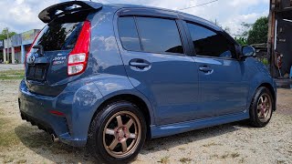 REPAINT PERODUA MYVI  CHANGE COLOR  POLYMETAL GREY DONE [upl. by Erinn]