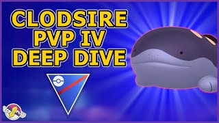 CLODSIRE PVP IV DEEP DIVE  Pokémon GO [upl. by Ahsaetan]