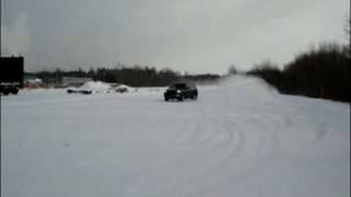 180 In the snow with my Toyota Rav4 2002 [upl. by Kohler980]