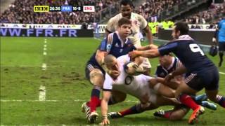 6 Nations Rugby 2014 France vs England 1 Feb Full Match English Commentary [upl. by Ajani748]