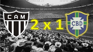 Jogos Históricos GALO 2 x 1 Brasil Amistoso de 1969 [upl. by Zaob149]